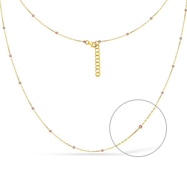 Золотое колье Francelli (арт. 351331жк) – изображение 1