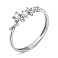 Серебряное кольцо с фианитами (арт. 7501/1356К) – изображение 1