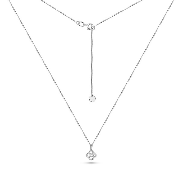 Золоте кольє з діамантом (арт. Ц341687005б) – зображення 2