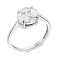 Серебряное кольцо с фианитами (арт. 7501/6222) – изображение 1