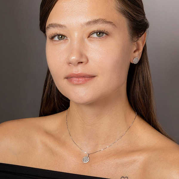 Золотий кулон з діамантами (арт. 3190373202) – зображення 3