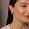 Золотые серьги Капля (арт. 1101233) – изображение 3