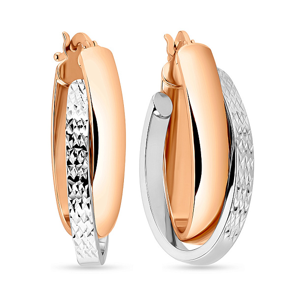 Золоті сережки (арт. 108058/35кб) – зображення 1