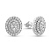Серьги из белого золота с бриллиантами (арт. С341614070б) – изображение 1