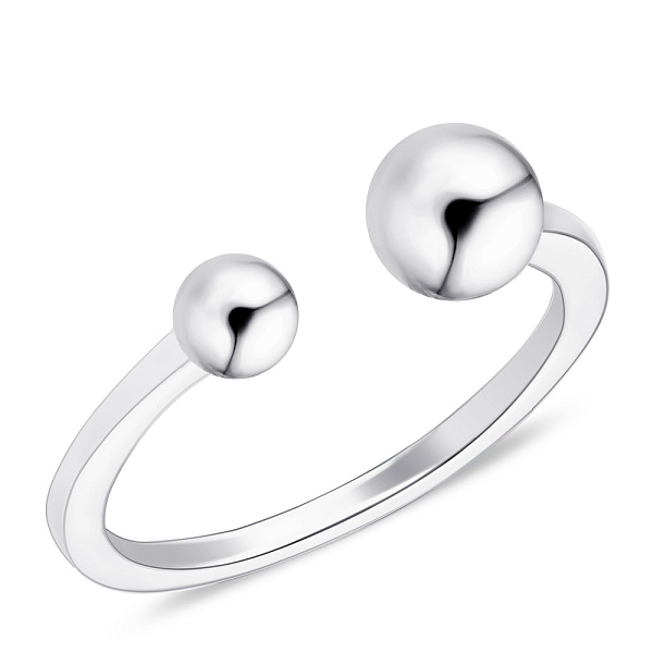 Кольцо серебряное без камней (арт. 7501/4236) – изображение 1