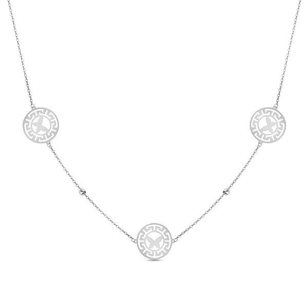 Колье из белого золота Олимпия (арт. 352825б) – изображение 1