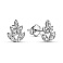 Серьги из белого золота с бриллиантами (арт. С341602020б) – изображение 1
