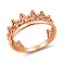 Золотое кольцо Корона (арт. 140739) – изображение 1