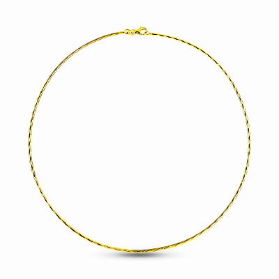 Колье-струна Francelli из желтого золота (арт. 352524ж)