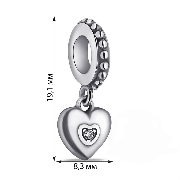 Срібний шарм (арт. 7903/П5Ф/773) – зображення 2