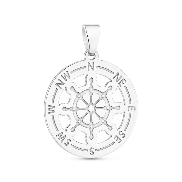 Серебряный кулон-амулет без камней (арт. 7503/4802) – изображение 1