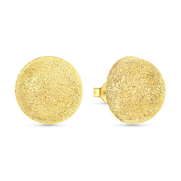 Сережки-пусети з жовтого золота (арт. 1091274/3ж) – зображення 1