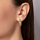 Серьги из желтого золота (арт. 1091931ж) – изображение 3