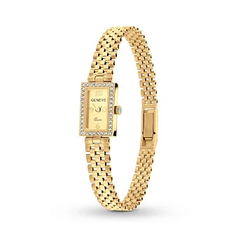 Кварцевые женские часы из желтого золота (арт. 260080ж)