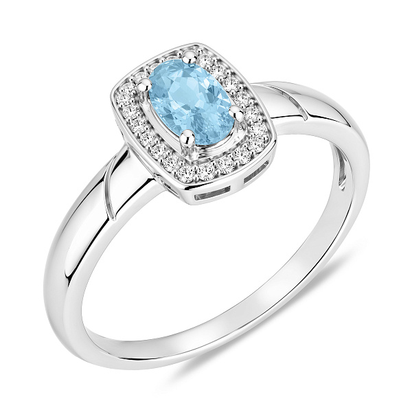 Серебряное кольцо с топазом и фианитами (арт. 7501/8938Пг) – изображение 1