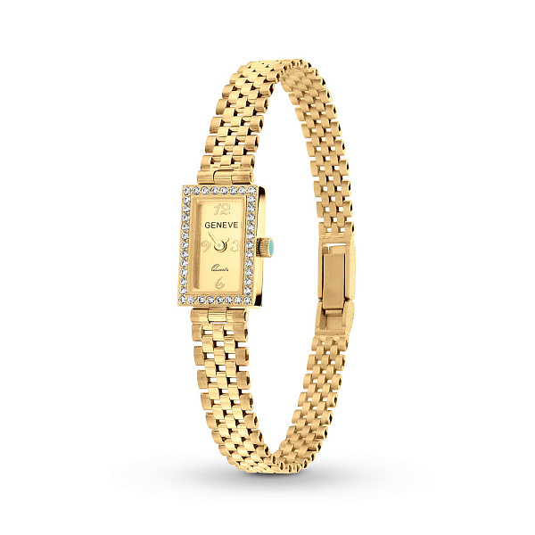 Кварцевые женские часы из желтого золота (арт. 260080ж) – изображение 1