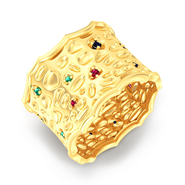 Золота каблучка Francelli  (арт. 1401120жсир) – зображення 1