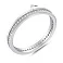 Серебряное кольцо с дорожкой из фианитов (арт. 7501/8119) – изображение 2