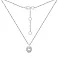 Срібне кольє з фіанітами (арт. 7507/1644) – зображення 2