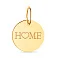 Подвес "Home" из желтого золота (арт. 441199ж) – изображение 1