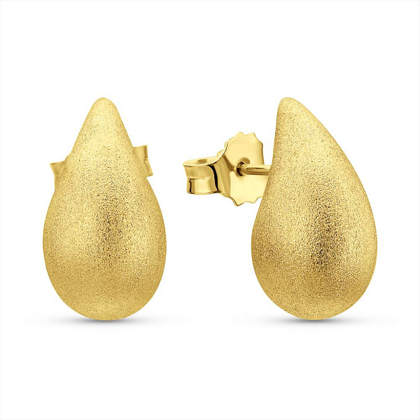Золоті сережки Крапля Francelli (арт. 1091888жм) – зображення 1