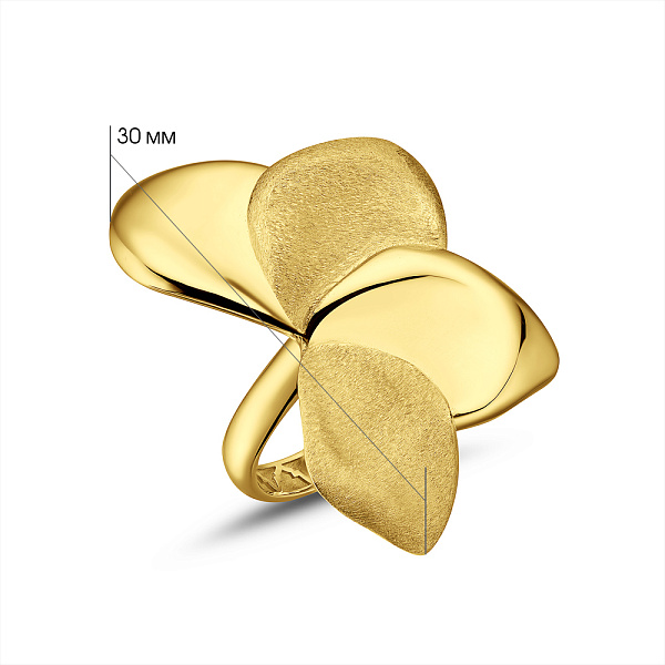 Золота каблучка Francelli (арт. 141420жм) – зображення 10