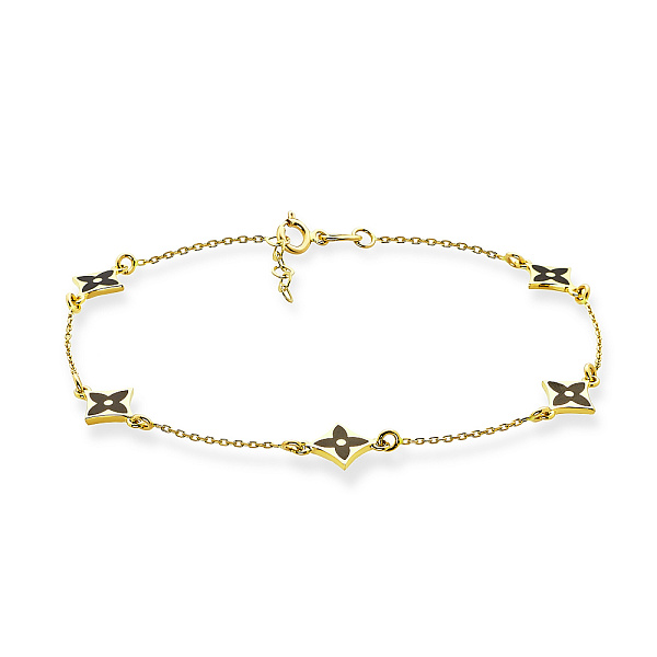 Браслет золотий з емаллю (арт. 324467жеч) – зображення 1