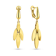 Длинные золотые серьги Francelli (арт. 1091656ж)