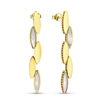 Сережки з жовтого золота Francelli (арт. 1091341жп)