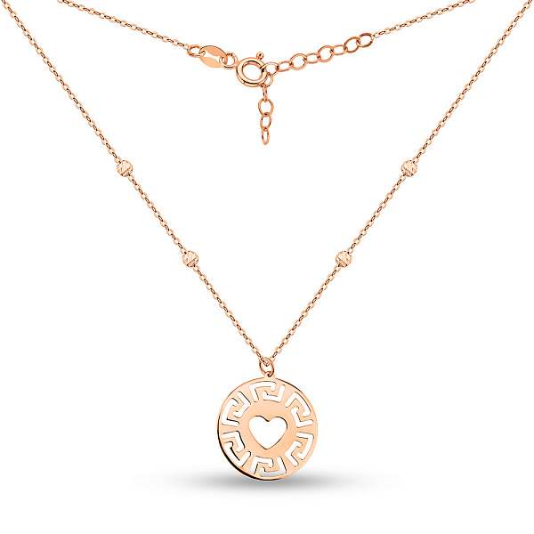 Колье Олимпия из красного золота (арт. 352818) – изображение 2