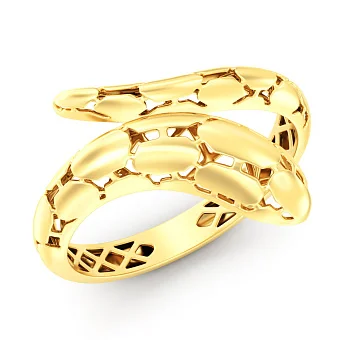 Золота каблучка Змія (арт. 1401002ж)