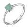 Серебряное кольцо з изумруд (арт. 7501/2179962Изм) – изображение 1