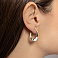 Сережки из желтого золота без камней (арт. 110391ж) – изображение 2
