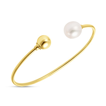 Браслет из золота с жемчугом (арт. 324896жпрлб)