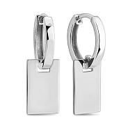 Золотые серьги без камней (арт. 106089/10б)