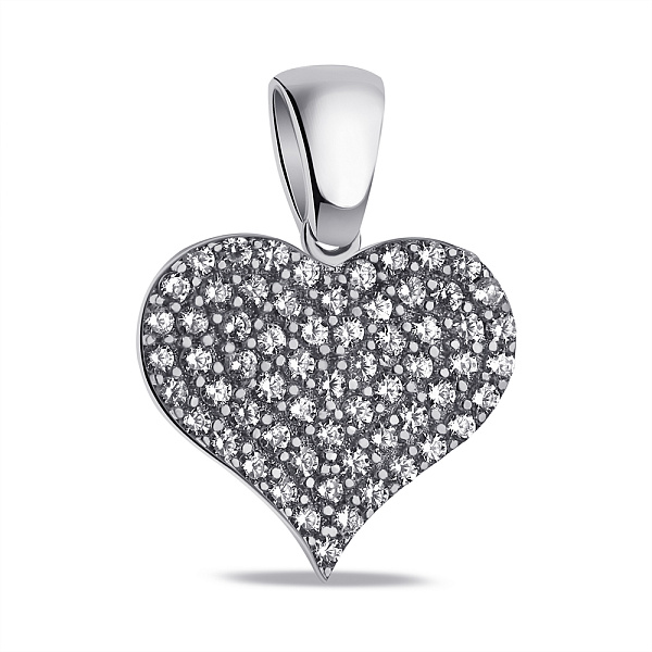 Кулон из серебра Сердце (арт. 7503/4208) – изображение 1