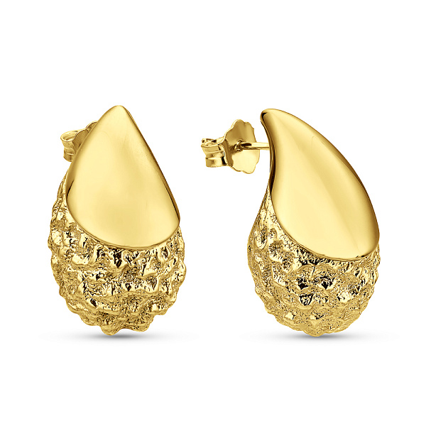 Золотые серьги Капля Francelli (арт. е1091753ж) – изображение 1