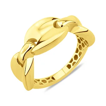 Каблучка Ланки з жовтого золота (арт. 156613ж)