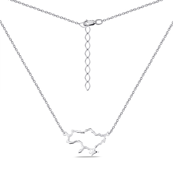 Колье из серебра "Украина" (арт. 7507/7-2201.0.2) – изображение 2