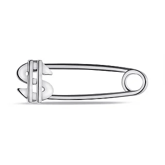 Серебряная булавка Доллар (арт. 7511/7117-р)