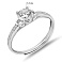 Серебряное кольцо с дорожкой из фианитов (арт. 7501/8085) – изображение 2