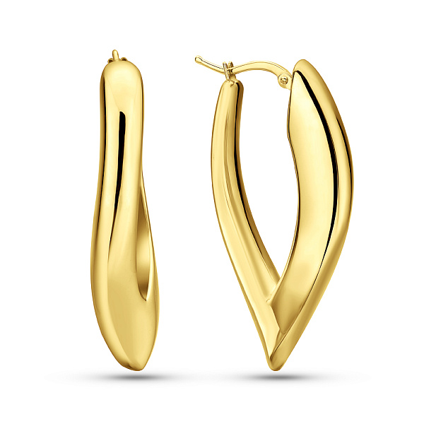 Золотые серьги Francelli (арт. е1091797ж) – изображение 1