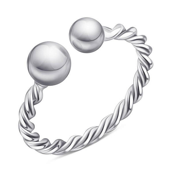 Серебряное кольцо без камней (арт. 7501/6627) – изображение 1