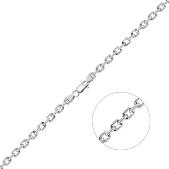 Серебряная цепочка Якорное плетение (арт. 03062100ч)
