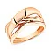 Кольцо из красного золота (арт. 155119) – изображение 1