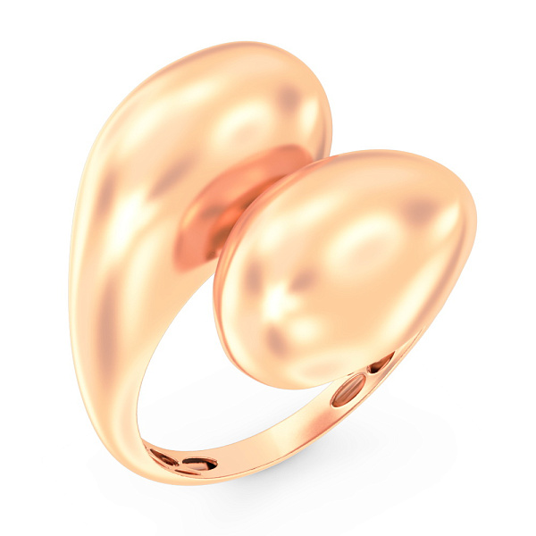 Каблучка з червоного золота (арт. 1401142) – зображення 1