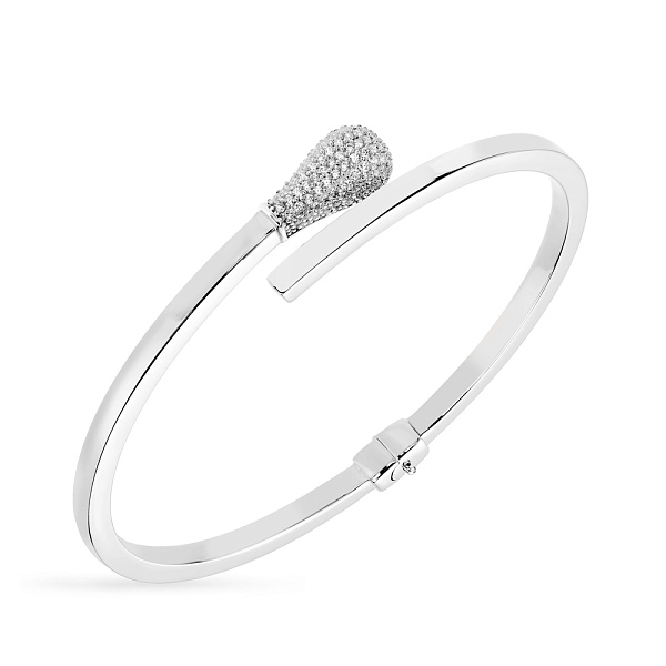 Золотий браслет "Сірник" з фіанітами (арт. 326183б) – зображення 1