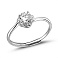 Серебряное кольцо с фианитами (арт. 7501/8098) – изображение 1