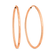 Фото Золотые серьги-конго (арт. 122051/40)