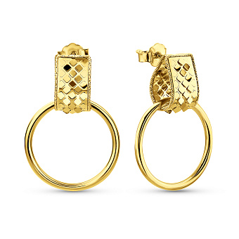 Фото Золотые серьги Francelli (арт. 1091682ж)